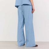 Enkle lyseblå bukser fra Levete Room