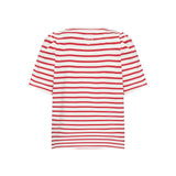 LEVETE ROOM Neddie 1 T-shirt - Mars Red Combi
