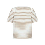 LEVETE ROOM Neddie 1 t-shirt - sand combi