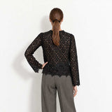 LEVETE ROOM Ulla 1 bluse - sort