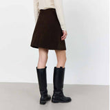 LEVETE ROOM Nioba 2 nederdel - coffee