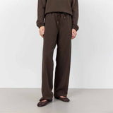 Brede sweatpants i brun fra Levete Room