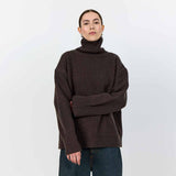 LEVETE ROOM Perle 3 strik - coffee