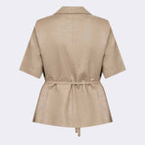 LEVETE ROOM Riot 2 blazer - Plaza Taupe