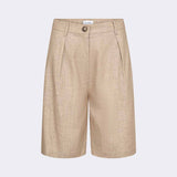LEVETE ROOM Riot 1 shorts - Plaza Taupe
