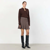 LEVETE ROOM Obassie 2 nederdel - hazelnut