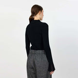 LEVETE ROOM Obi 1 polo bluse - sort