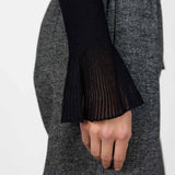 LEVETE ROOM Obi 1 polo bluse - sort