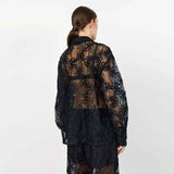 LEVETE ROOM Olera 1 skjorte - sort