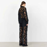 LEVETE ROOM Olera 1 skjorte - sort