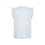 LEVETE ROOM Rosy 2 bluse - Ice water