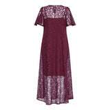 bordeaux blondekjole købt i HAUSFRAU