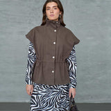 LOVE & DIVINE love1293-1 vest - brun