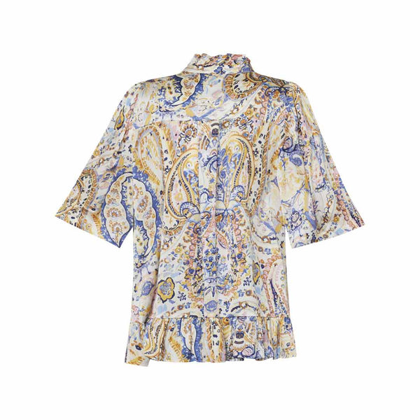 LOVE & DIVINE love1002-3 skjorte bluse - multi paisley print