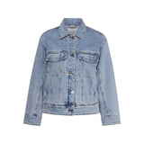 LOVE & DIVINE love1304 denim jakke - blå