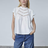 LOVE & DIVINE love1374 top - cream