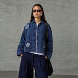 LOVE & DIVINE love1612-1 jakke - Navy Wash