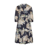 LOVE & DIVINE love958-9 kjole - black/flower