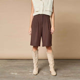 LOVE & DIVINE love1297 Shorts - Dark Chocolate