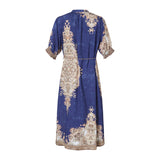 LOVE & DIVINE love1415 kjole - navy/paisley