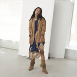 LOVE & DIVINE love1415 kjole - navy/paisley