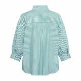 LOVE & DIVINE love1604 Skjorte - Green Stripes