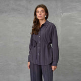 LOVE & DIVINE love1622 skjorte - Grey Stripes