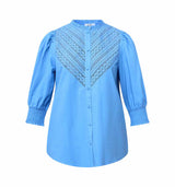 LOVE & DIVINE love805-2 skjorte - Blue Dream