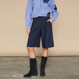 LOVE & DIVINE love1297 shorts - Midnight Blue