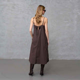 LOVE & DIVINE love1542 kjole - dark chocolate