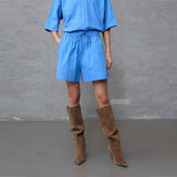 LOVE & DIVINE love970-12 shorts - blue dream