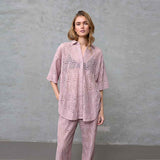 LOVE & DIVINE love971-14 skjorte - mauve