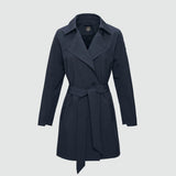 SCANDINAVIAN EDITION Midway trenchie frakke - midnight blå