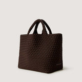 NAGHEDI St Barths Medium tote taske - Chocolate brun