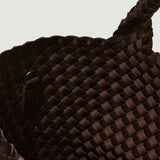 NAGHEDI St Barths Small tote taske - Chocolate brun