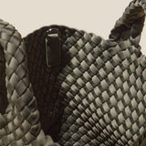 NAGHEDI St Barths Small tote taske - Olive grøn