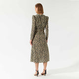 DEA KUDIBAL Claudia silke kjole - crocus creme