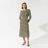 DEA KUDIBAL Claudia silke kjole - crocus creme