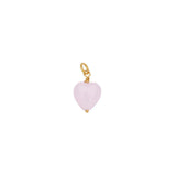 PICO French Heart vedhæng - soft rose