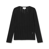 PROEM PARADES Nellie LS Blouse - sort