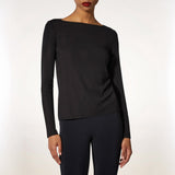 WOLFORD Pure Top Long Sleeves - sort