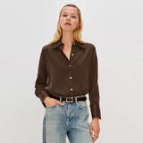 RAILS Abbey skjorte - Espresso brun
