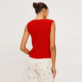 RAILS Calypso vest - scarlet