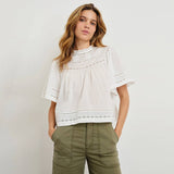 RAILS Daisy bluse - hvid