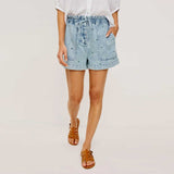 RAILS Foster shorts - ivory carnations