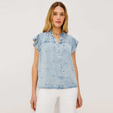 RAILS Ruthie skjorte - ivory carnations