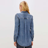 RAILS Atticus denim skjorte - Antique Blue