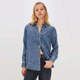 RAILS Atticus denim skjorte - Antique Blue