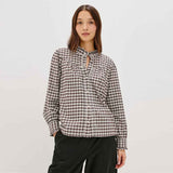 RAILS Alanna skjorte - Chocolate chip