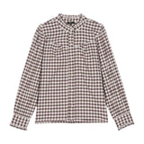 Ternet. skjorte i brun og hvid fra Rails